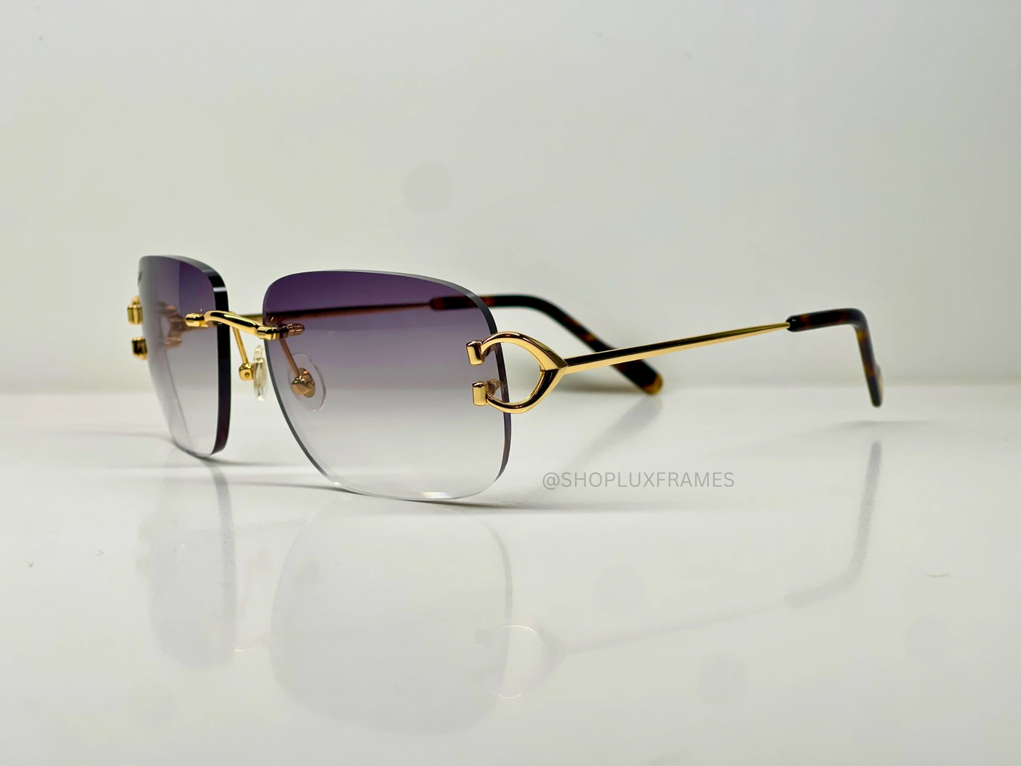 Luxury C Piccadily Classic Frames Grey Lens